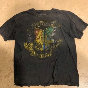 Faded Harry Potter Hogwarts crest T-Shirt